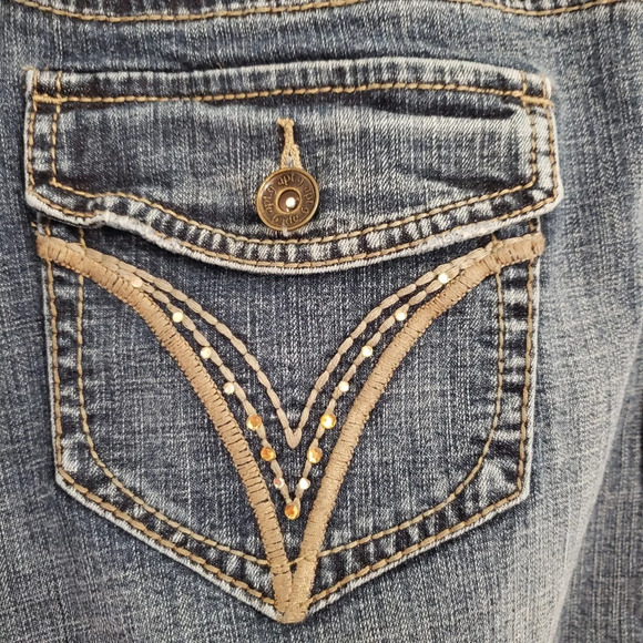 Bootcut Jeans Women Size 14 Apt 9 blue denim - Picture 5 of 12